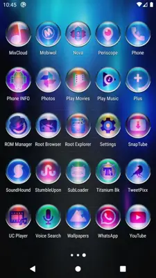 Colorful Pixel Glass Icon Pack Free android App screenshot 4